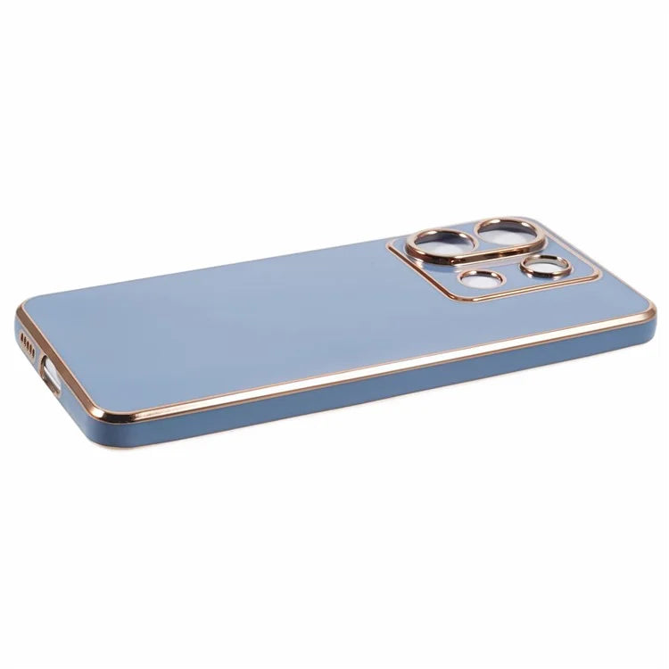 For Xiaomi Redmi Note 13 Pro 5G Case 6D Electroplating Flexible TPU Protective Phone Cover