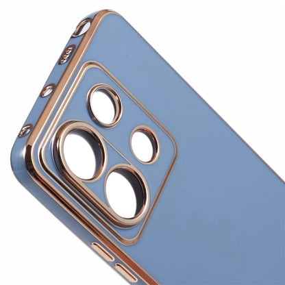 For Xiaomi Redmi Note 13 Pro 5G Case 6D Electroplating Flexible TPU Protective Phone Cover