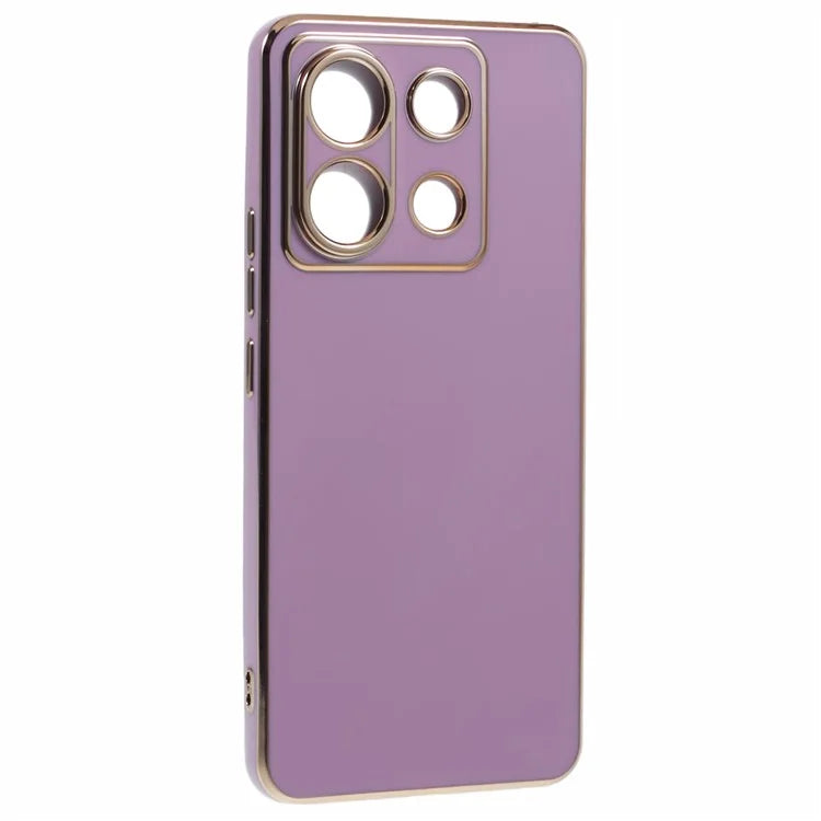 For Xiaomi Redmi Note 13 Pro 5G Case 6D Electroplating Flexible TPU Protective Phone Cover