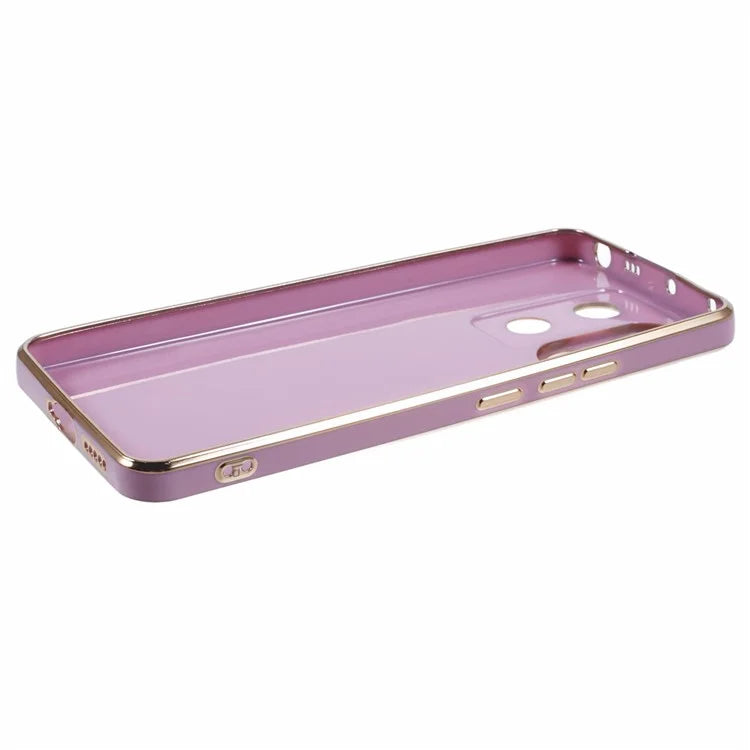 For Xiaomi Redmi Note 13 Pro 5G Case 6D Electroplating Flexible TPU Protective Phone Cover