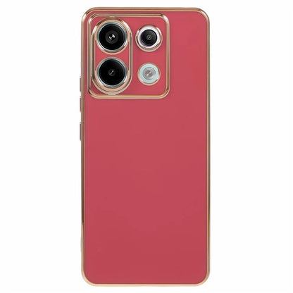 For Xiaomi Redmi Note 13 Pro 5G Case 6D Electroplating Flexible TPU Protective Phone Cover