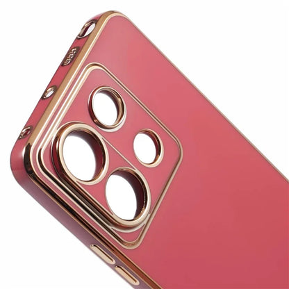 For Xiaomi Redmi Note 13 Pro 5G Case 6D Electroplating Flexible TPU Protective Phone Cover