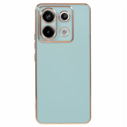 For Xiaomi Redmi Note 13 Pro 5G Case 6D Electroplating Flexible TPU Protective Phone Cover