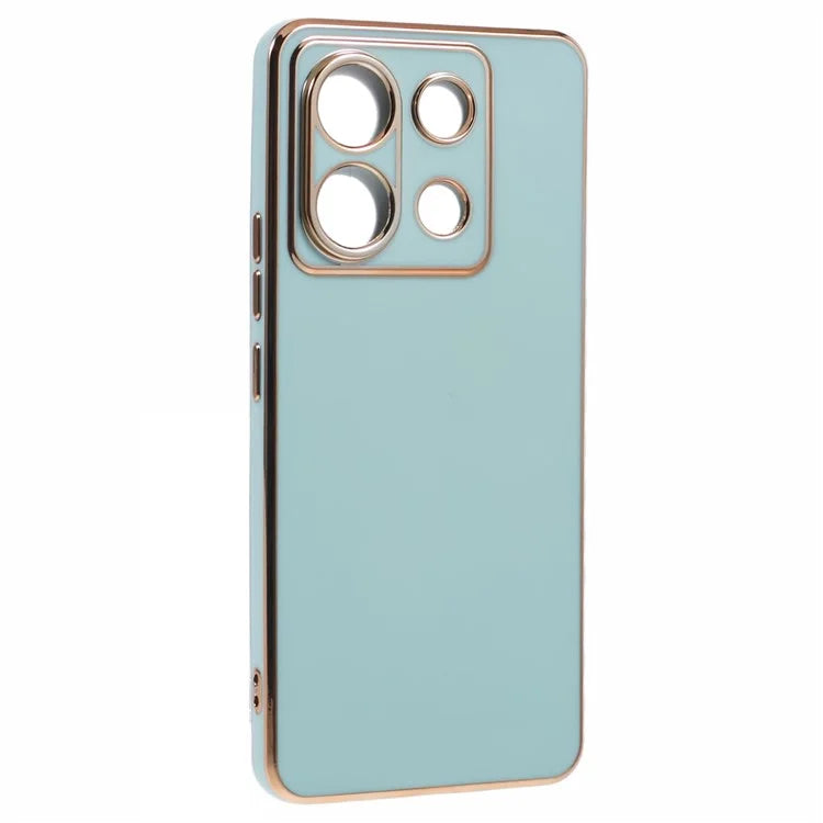 For Xiaomi Redmi Note 13 Pro 5G Case 6D Electroplating Flexible TPU Protective Phone Cover