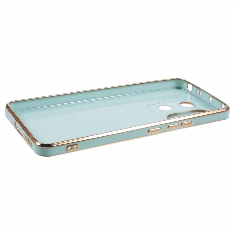 For Xiaomi Redmi Note 13 Pro 5G Case 6D Electroplating Flexible TPU Protective Phone Cover