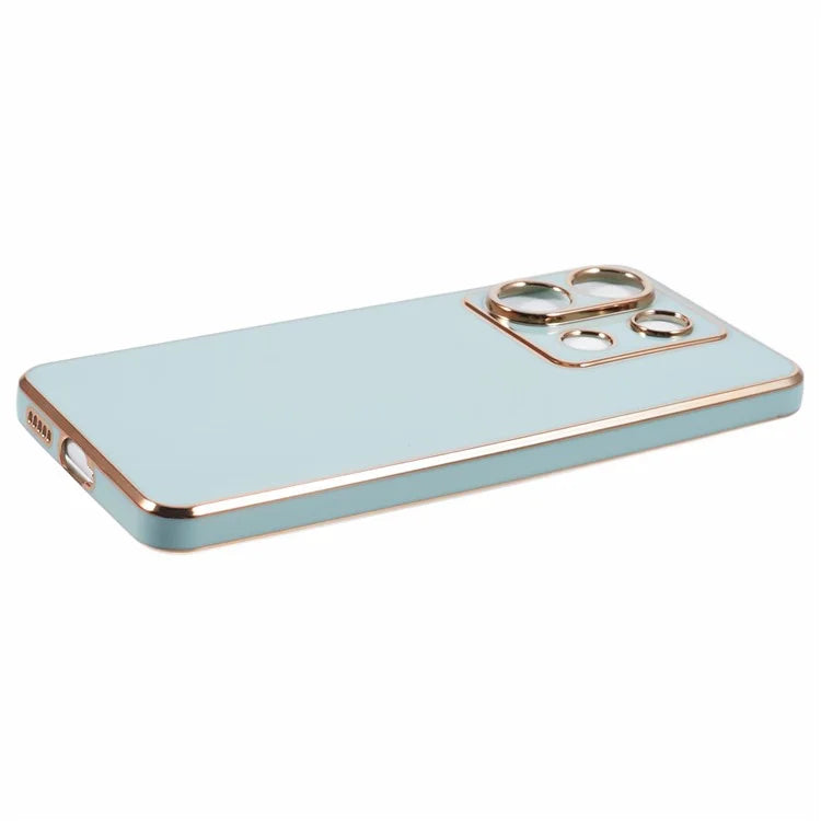 For Xiaomi Redmi Note 13 Pro 5G Case 6D Electroplating Flexible TPU Protective Phone Cover