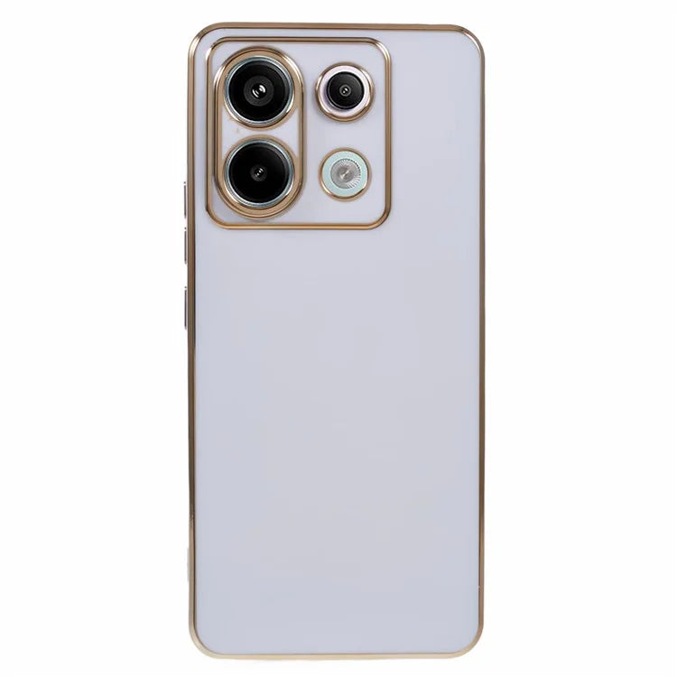 For Xiaomi Redmi Note 13 Pro 5G Case 6D Electroplating Flexible TPU Protective Phone Cover
