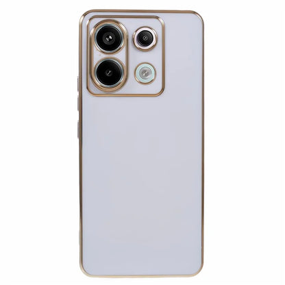 For Xiaomi Redmi Note 13 Pro 5G Case 6D Electroplating Flexible TPU Protective Phone Cover