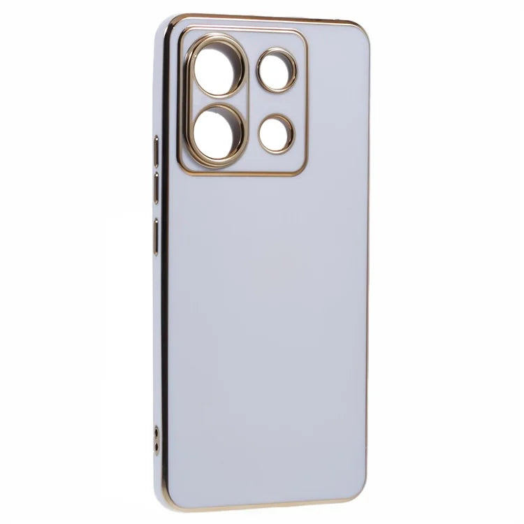 For Xiaomi Redmi Note 13 Pro 5G Case 6D Electroplating Flexible TPU Protective Phone Cover