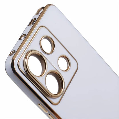 For Xiaomi Redmi Note 13 Pro 5G Case 6D Electroplating Flexible TPU Protective Phone Cover