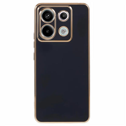 For Xiaomi Redmi Note 13 Pro 5G Case 6D Electroplating Flexible TPU Protective Phone Cover