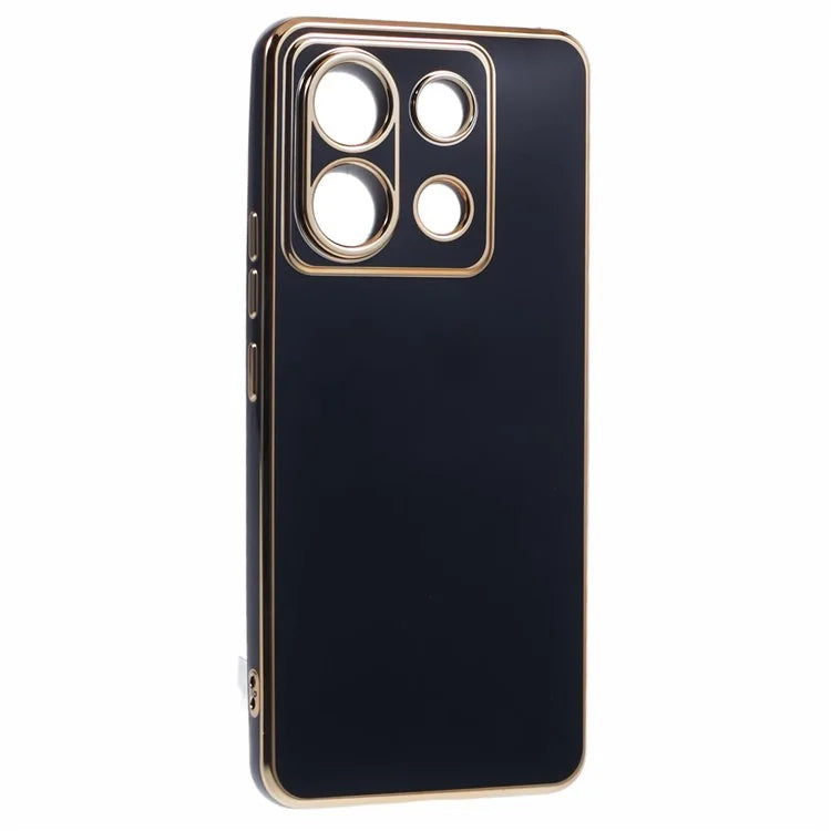 For Xiaomi Redmi Note 13 Pro 5G Case 6D Electroplating Flexible TPU Protective Phone Cover