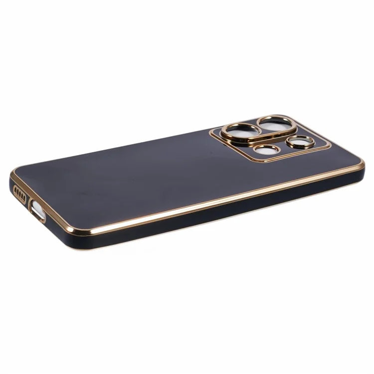 For Xiaomi Redmi Note 13 Pro 5G Case 6D Electroplating Flexible TPU Protective Phone Cover