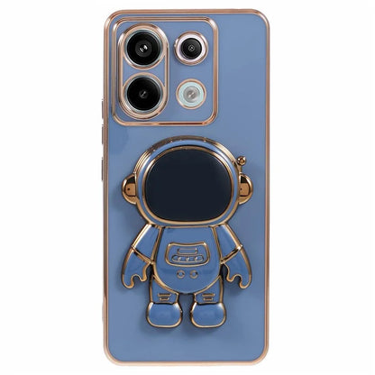 For Xiaomi Redmi Note 13 Pro 5G Case Astronaut Hidden Kickstand  TPU Phone Cover