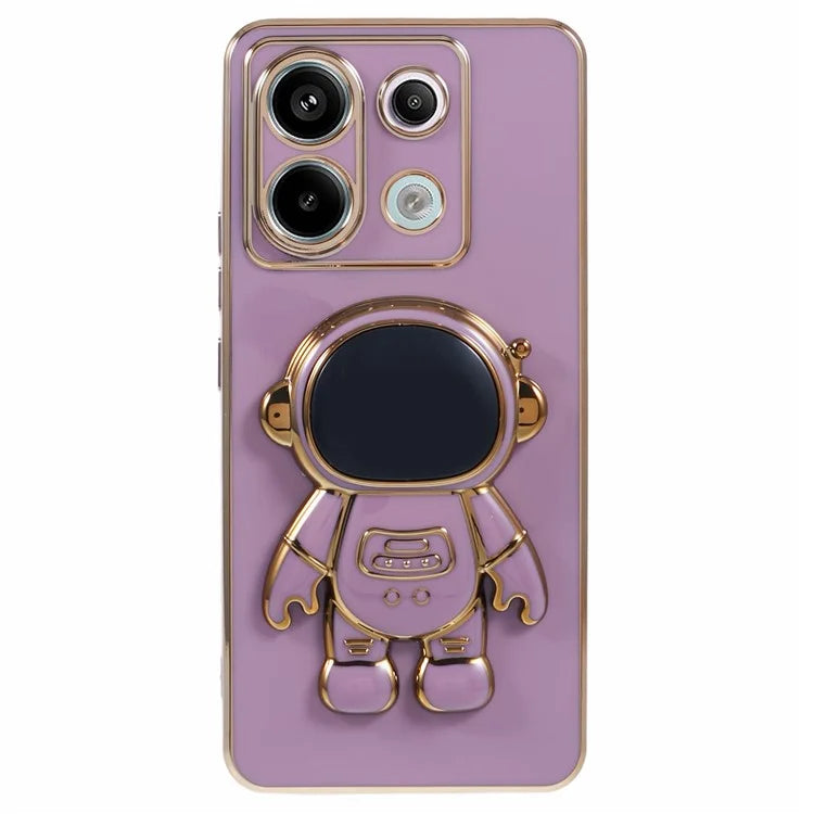 For Xiaomi Redmi Note 13 Pro 5G Case Astronaut Hidden Kickstand  TPU Phone Cover