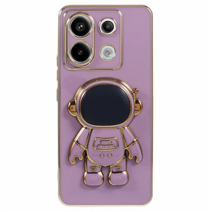 For Xiaomi Redmi Note 13 Pro 5G Case Astronaut Hidden Kickstand  TPU Phone Cover