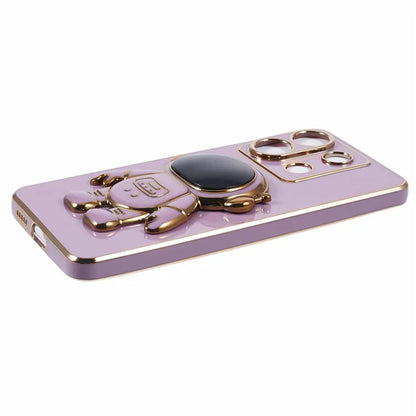 For Xiaomi Redmi Note 13 Pro 5G Case Astronaut Hidden Kickstand  TPU Phone Cover