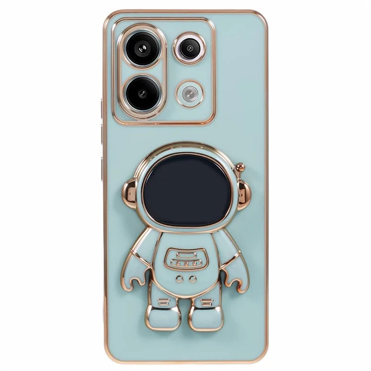 For Xiaomi Redmi Note 13 Pro 5G Case Astronaut Hidden Kickstand  TPU Phone Cover