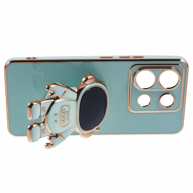 For Xiaomi Redmi Note 13 Pro 5G Case Astronaut Hidden Kickstand  TPU Phone Cover