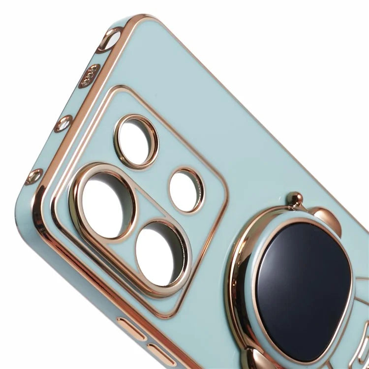 For Xiaomi Redmi Note 13 Pro 5G Case Astronaut Hidden Kickstand  TPU Phone Cover