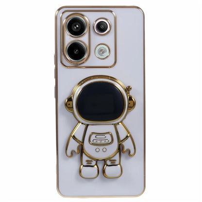 For Xiaomi Redmi Note 13 Pro 5G Case Astronaut Hidden Kickstand  TPU Phone Cover