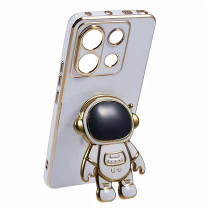 For Xiaomi Redmi Note 13 Pro 5G Case Astronaut Hidden Kickstand  TPU Phone Cover