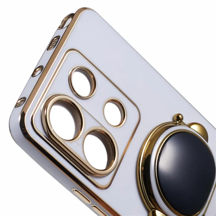 For Xiaomi Redmi Note 13 Pro 5G Case Astronaut Hidden Kickstand  TPU Phone Cover