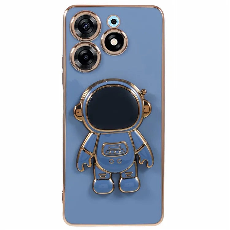 For TECNO Spark 10 Pro Case Astronaut Kickstand TPU Phone Cover Camera Protection