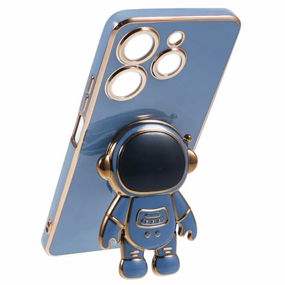 For TECNO Spark 10 Pro Case Astronaut Kickstand TPU Phone Cover Camera Protection