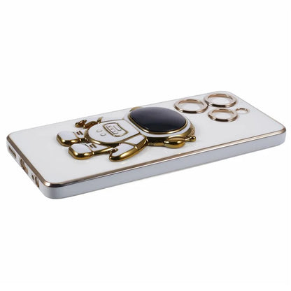 For TECNO Spark 10 Pro Case Astronaut Kickstand TPU Phone Cover Camera Protection