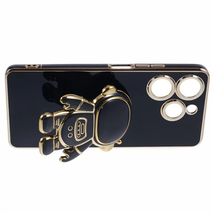 For TECNO Spark 10 Pro Case Astronaut Kickstand TPU Phone Cover Camera Protection
