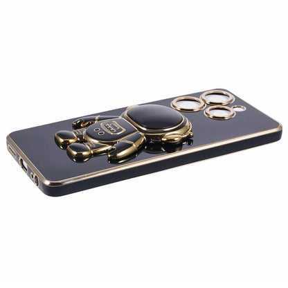 For TECNO Spark 10 Pro Case Astronaut Kickstand TPU Phone Cover Camera Protection