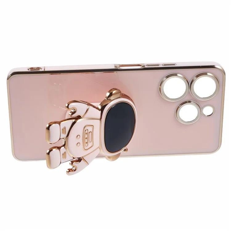 For TECNO Spark 10 Pro Case Astronaut Kickstand TPU Phone Cover Camera Protection