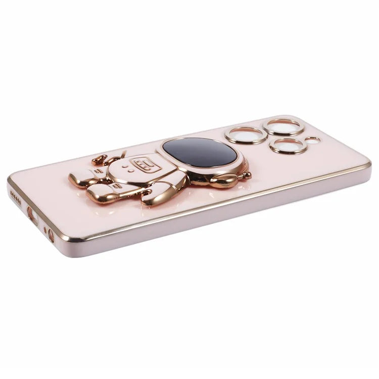 For TECNO Spark 10 Pro Case Astronaut Kickstand TPU Phone Cover Camera Protection