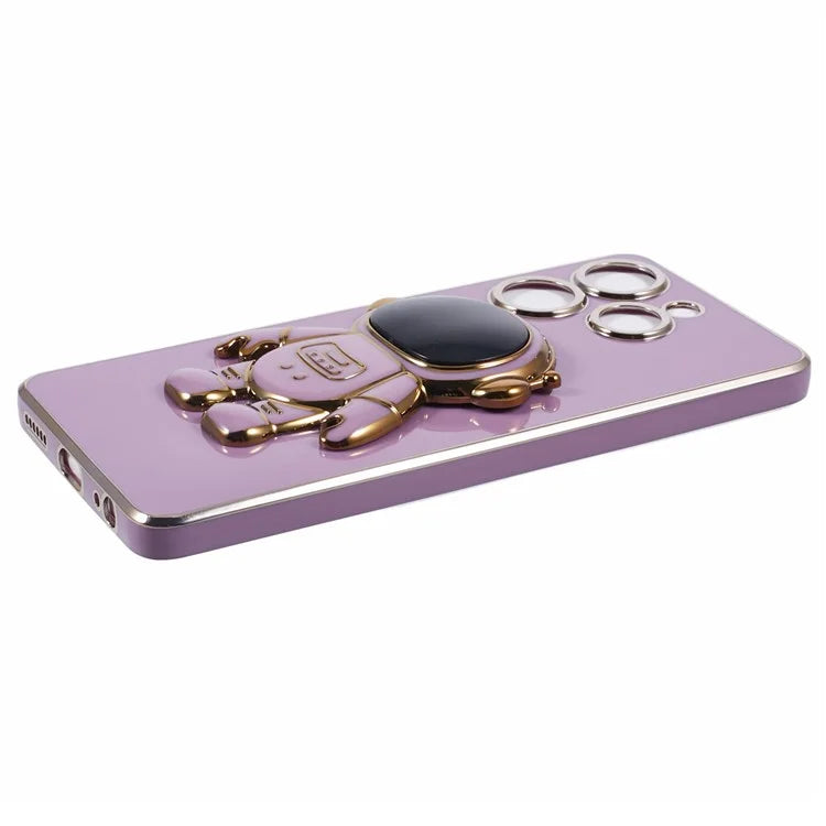 For TECNO Spark 10 Pro Case Astronaut Kickstand TPU Phone Cover Camera Protection
