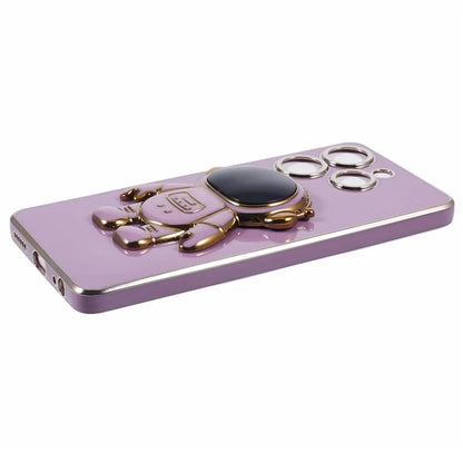 For TECNO Spark 10 Pro Case Astronaut Kickstand TPU Phone Cover Camera Protection
