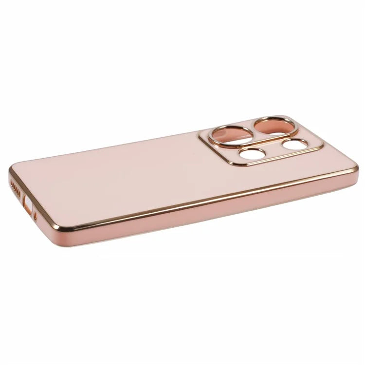 For Xiaomi Redmi Note 13 Pro 4G / Poco M6 Pro 4G Case TPU Phone Cover 6D Electroplating Aesthetic Trendy
