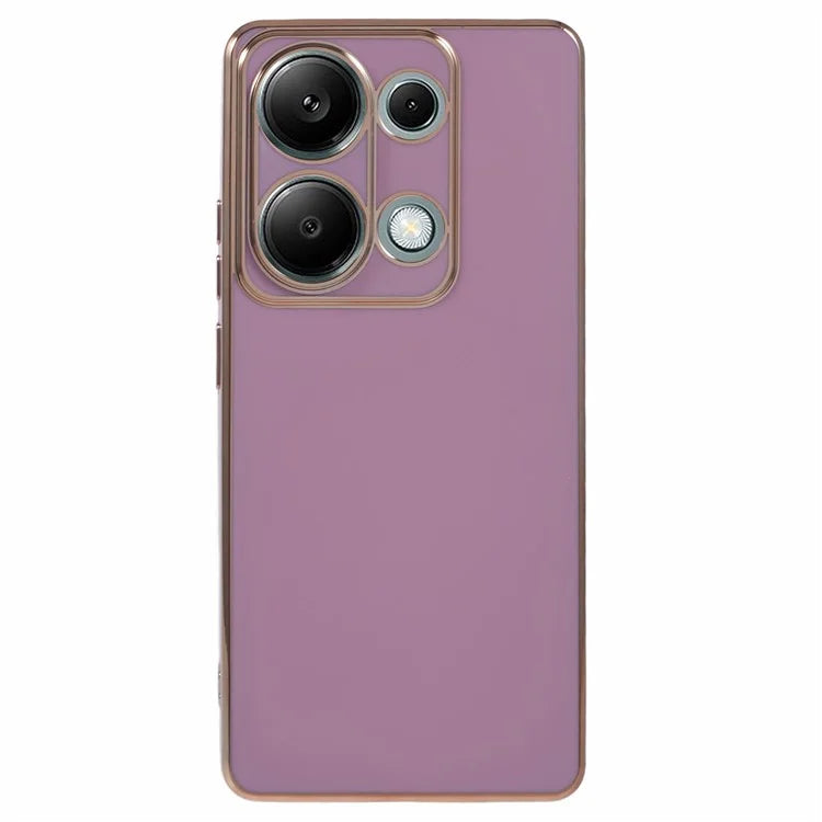 For Xiaomi Redmi Note 13 Pro 4G / Poco M6 Pro 4G Case TPU Phone Cover 6D Electroplating Aesthetic Trendy