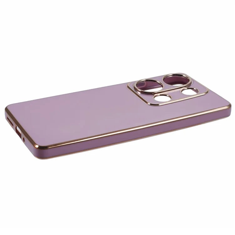 For Xiaomi Redmi Note 13 Pro 4G / Poco M6 Pro 4G Case TPU Phone Cover 6D Electroplating Aesthetic Trendy