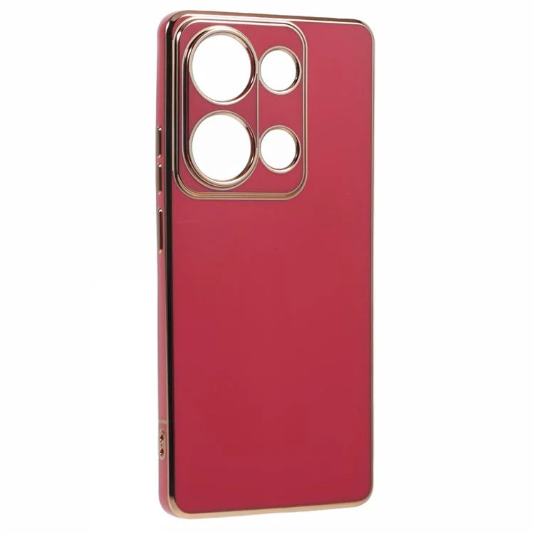 For Xiaomi Redmi Note 13 Pro 4G / Poco M6 Pro 4G Case TPU Phone Cover 6D Electroplating Aesthetic Trendy