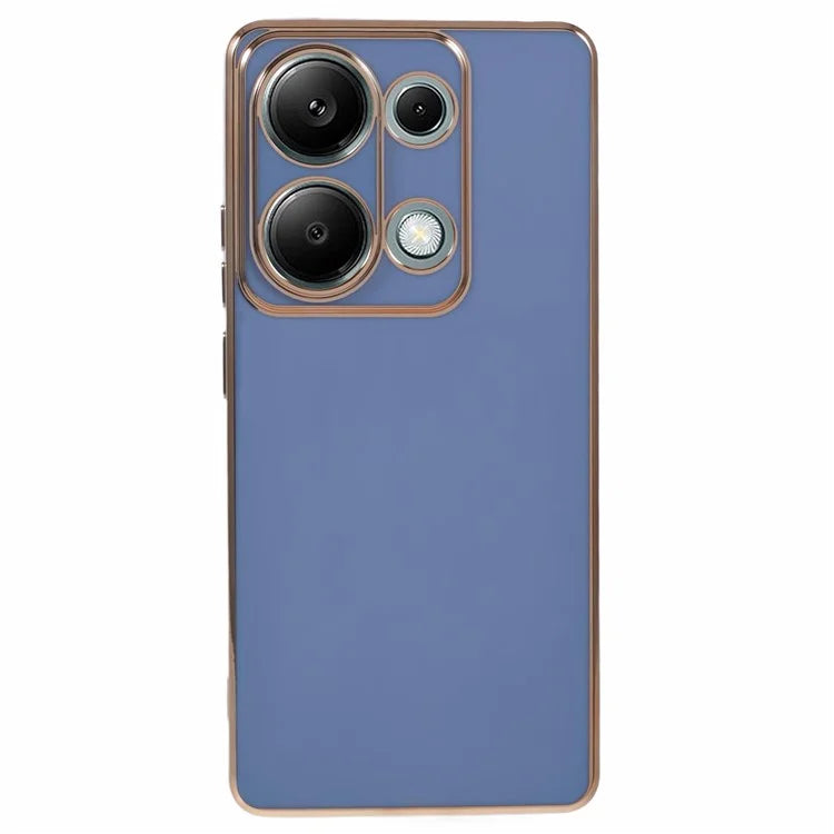 For Xiaomi Redmi Note 13 Pro 4G / Poco M6 Pro 4G Case TPU Phone Cover 6D Electroplating Aesthetic Trendy