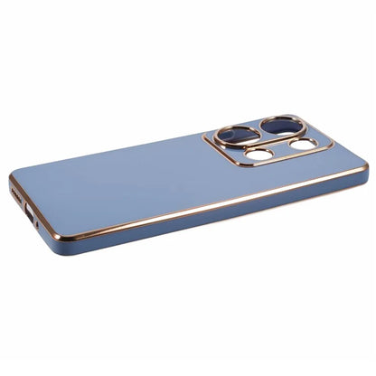 For Xiaomi Redmi Note 13 Pro 4G / Poco M6 Pro 4G Case TPU Phone Cover 6D Electroplating Aesthetic Trendy