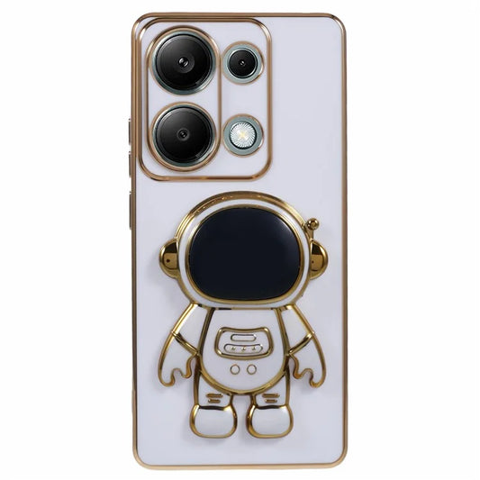 For Xiaomi Redmi Note 13 Pro 4G Case Cute 3D Astronaut Kickstand TPU Phone Cover
