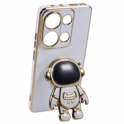 For Xiaomi Redmi Note 13 Pro 4G Case Cute 3D Astronaut Kickstand TPU Phone Cover