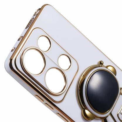 For Xiaomi Redmi Note 13 Pro 4G Case Cute 3D Astronaut Kickstand TPU Phone Cover