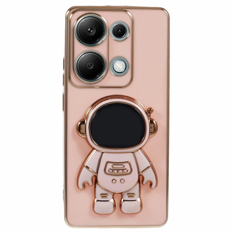 For Xiaomi Redmi Note 13 Pro 4G Case Cute 3D Astronaut Kickstand TPU Phone Cover