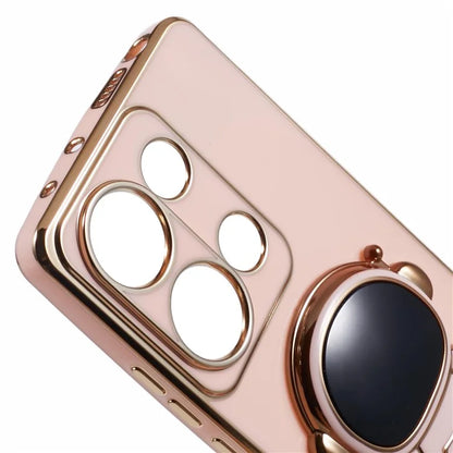 For Xiaomi Redmi Note 13 Pro 4G Case Cute 3D Astronaut Kickstand TPU Phone Cover