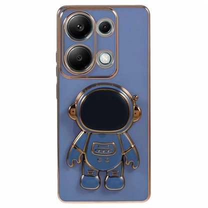 For Xiaomi Redmi Note 13 Pro 4G Case Cute 3D Astronaut Kickstand TPU Phone Cover