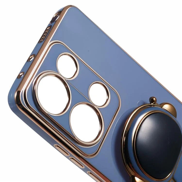 For Xiaomi Redmi Note 13 Pro 4G Case Cute 3D Astronaut Kickstand TPU Phone Cover