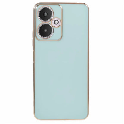 For Xiaomi Redmi 13C 5G / Redmi 13R 5G / Poco M6 5G Case TPU Soft Phone Cover 6D Electroplating